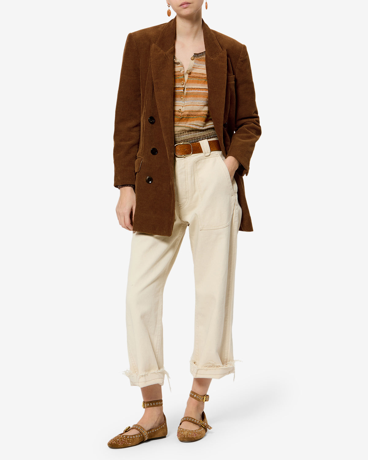 Rasma Jacket - Women - Caramel - Size 36 - Marant Étoile