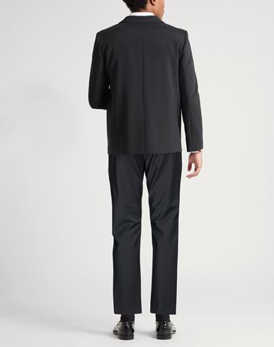 Man Pants Black Size 36 Wool, Polyester, Elastane