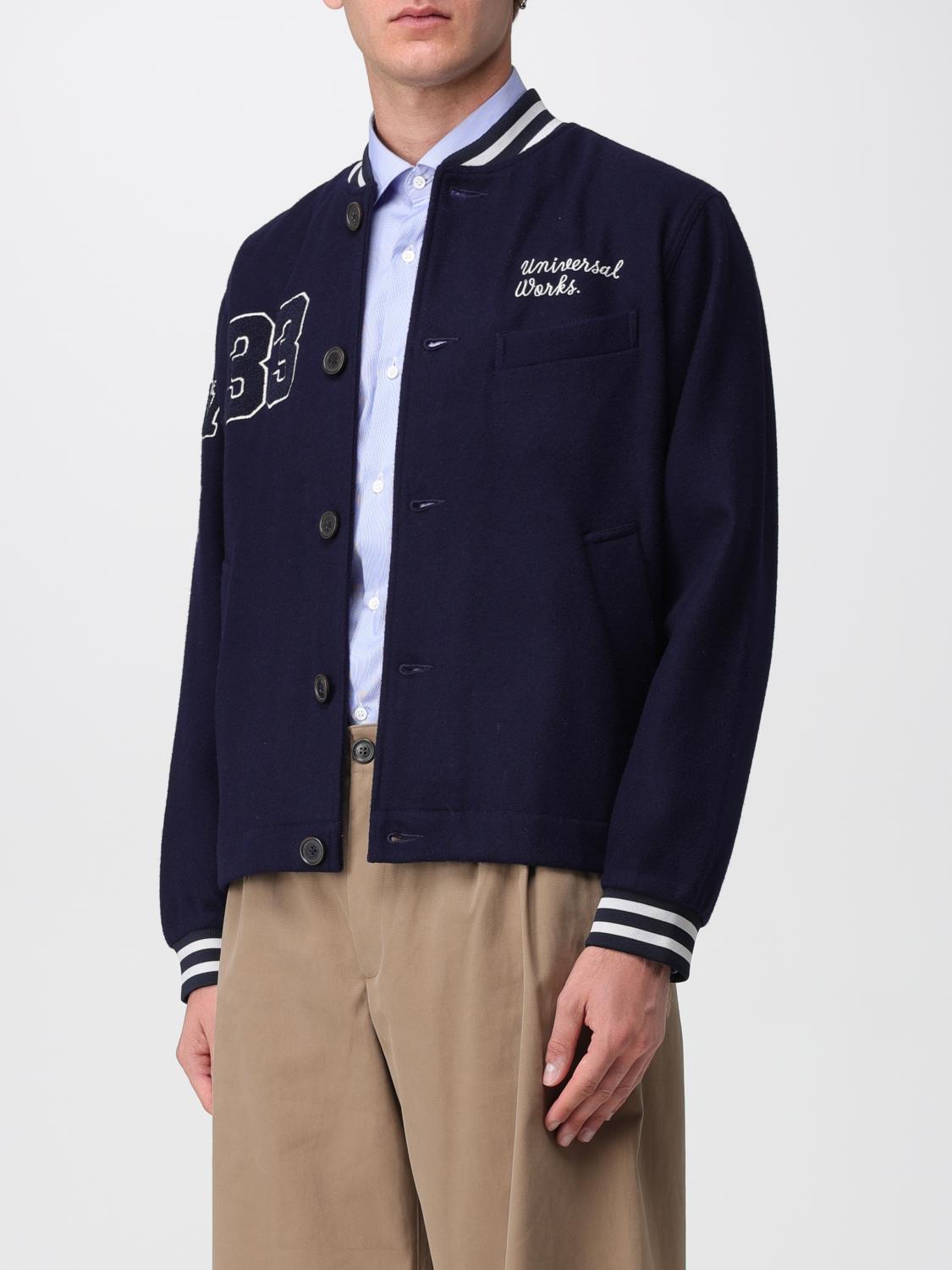 Jacket Men color Blue