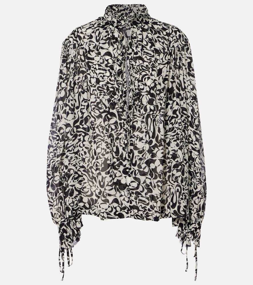 Printed blouse