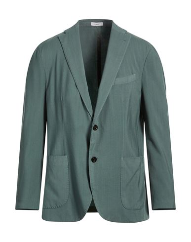 Man Blazer Sage green Size 42 Virgin Wool