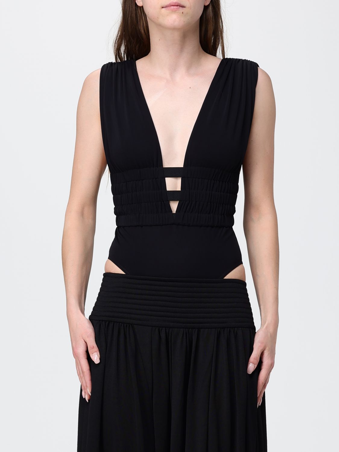 ALAÏA Top Woman color Black