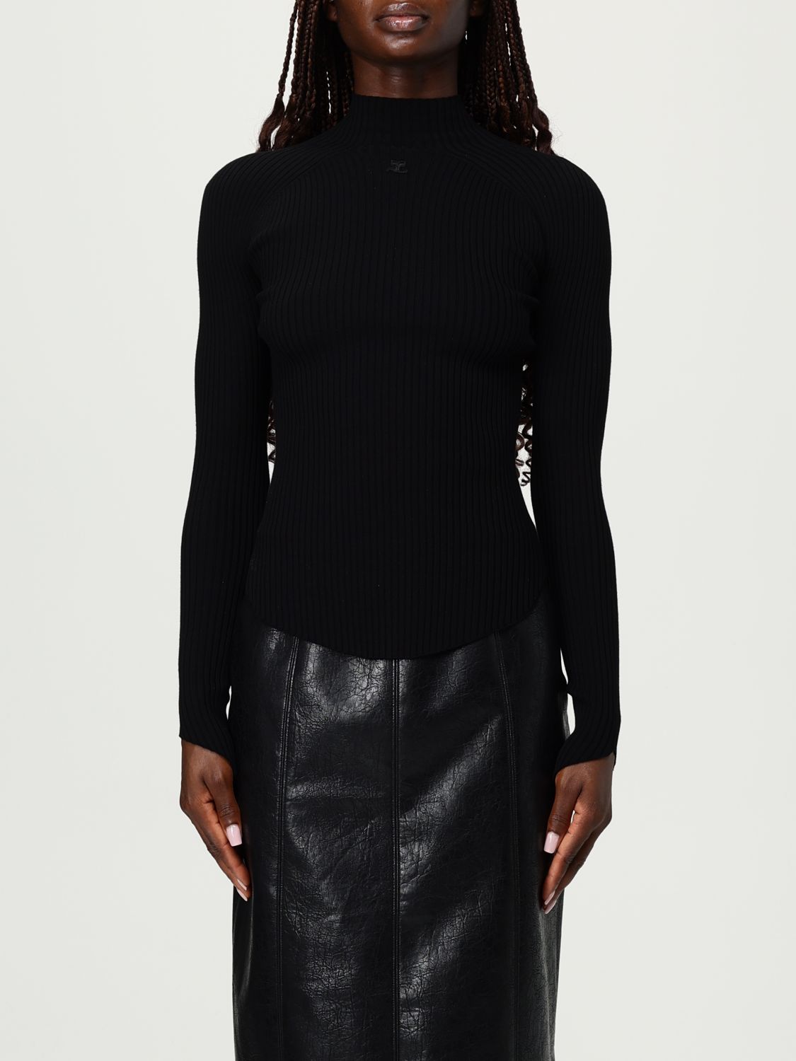 Sweatshirt COURRÈGES Woman color Black