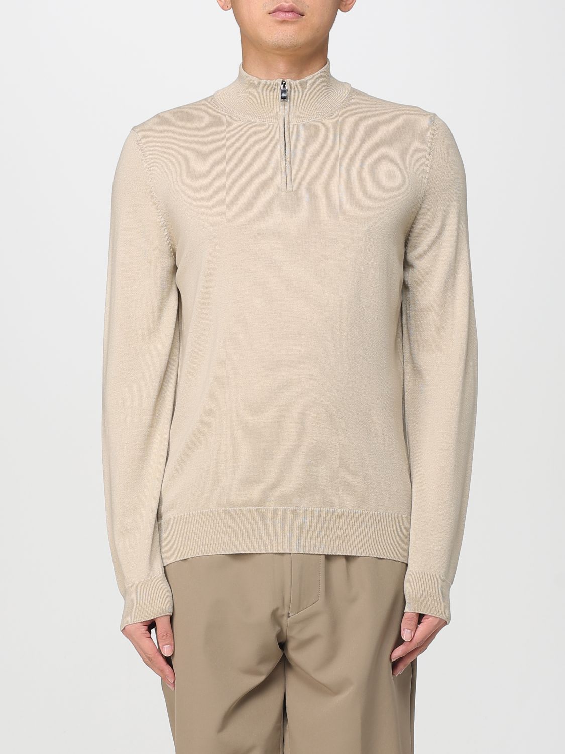 Sweater Men color Beige