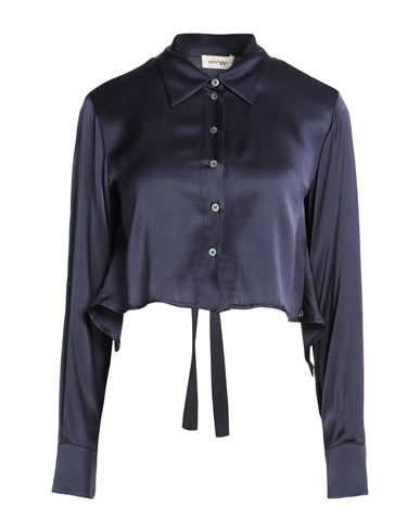 Woman Shirt Navy Size 4 Viscose