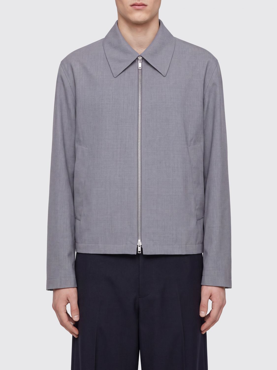 Jacket Men color Grey