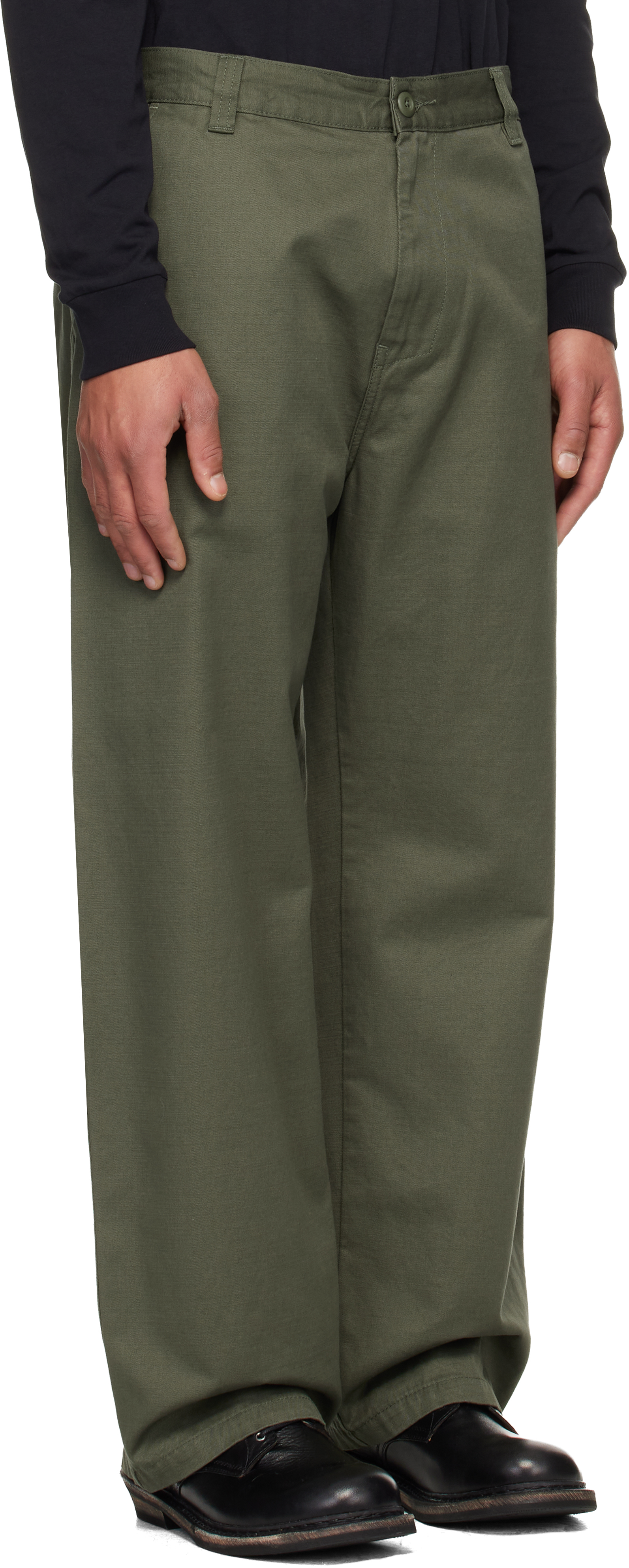 Khaki Brady Trousers