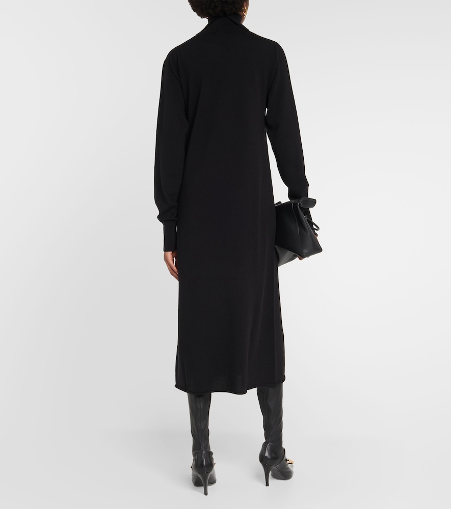 Cashmere midi dress