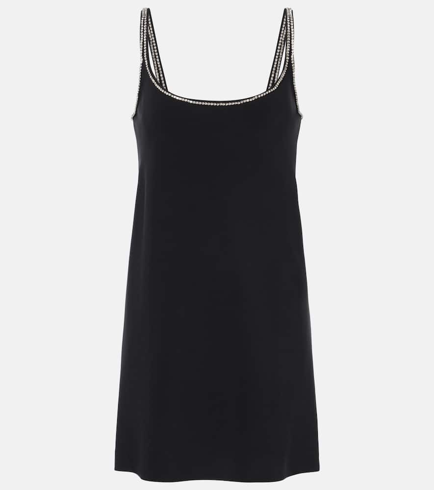 Abetone1234 embellished cady slip dress