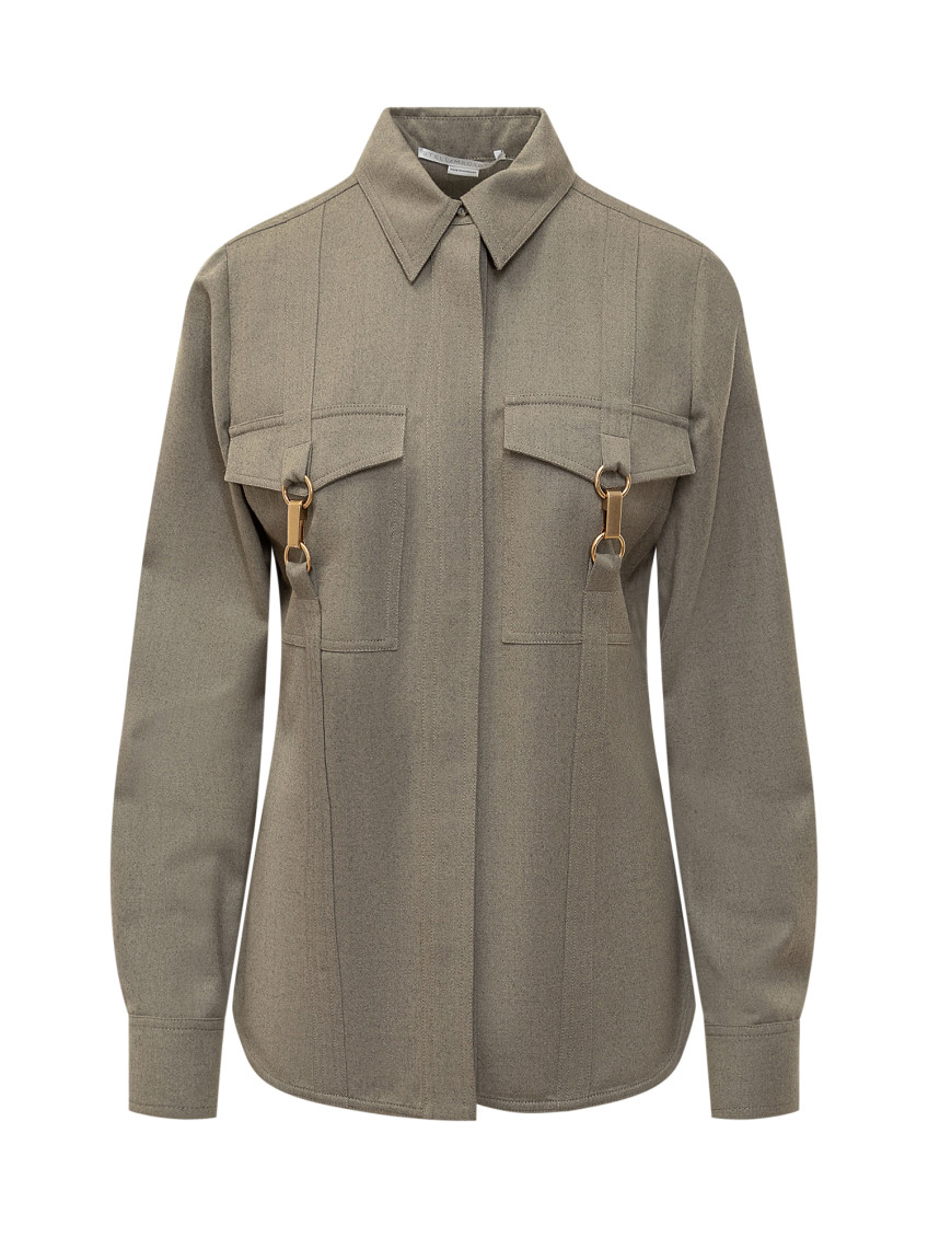 Shirt With Buckles
