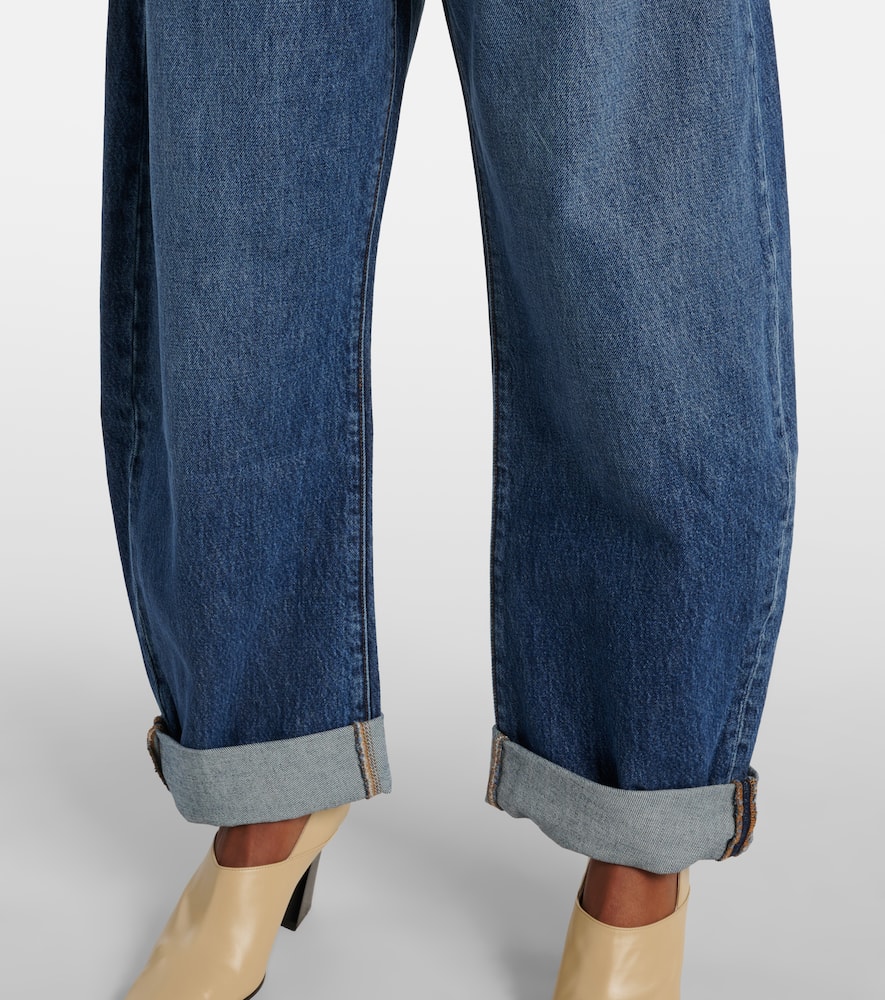 The Bubble barrel-leg jeans