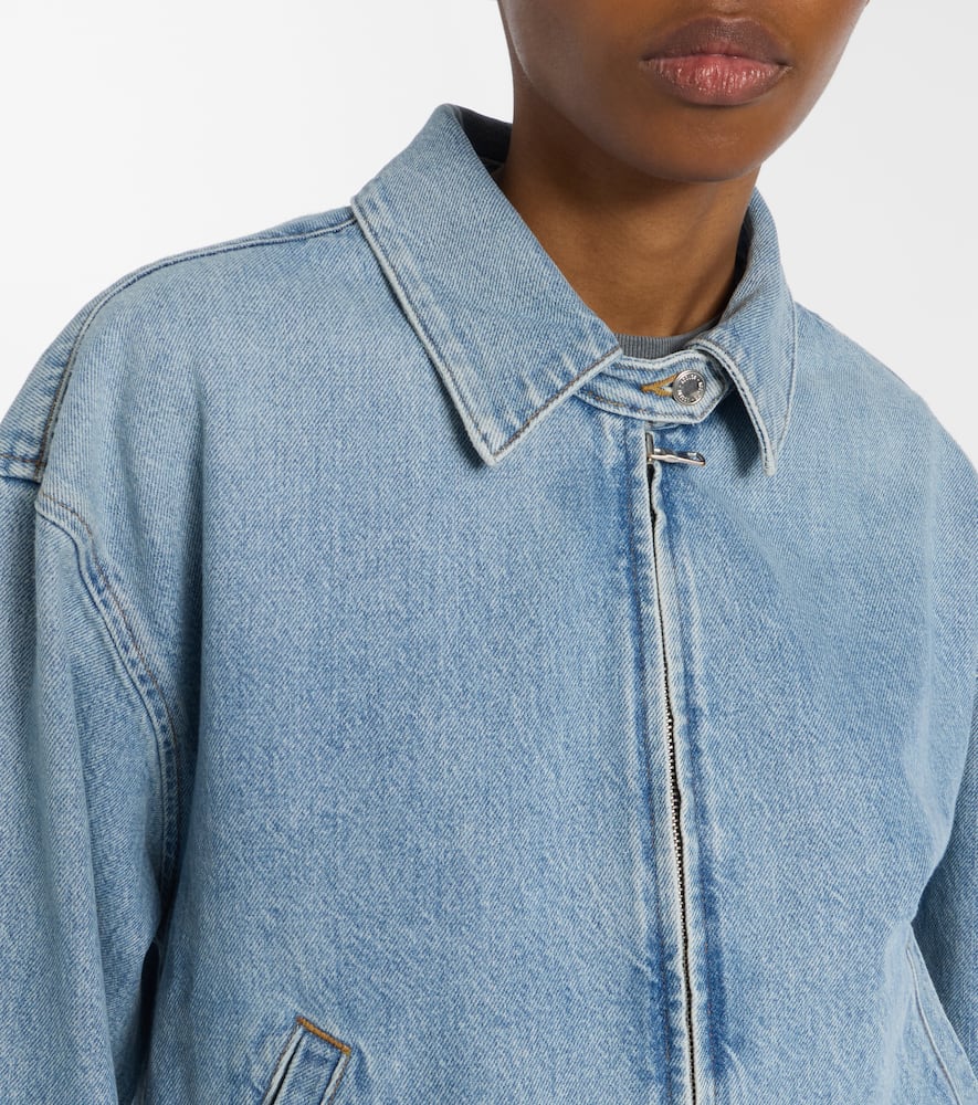 Nile zipped denim jacket