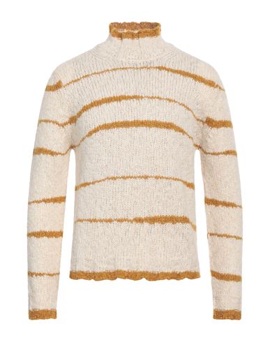 Alpha Studio Man Turtleneck Cream Size 36 Acrylic, Alpaca wool, Polyamide, Merino Wool