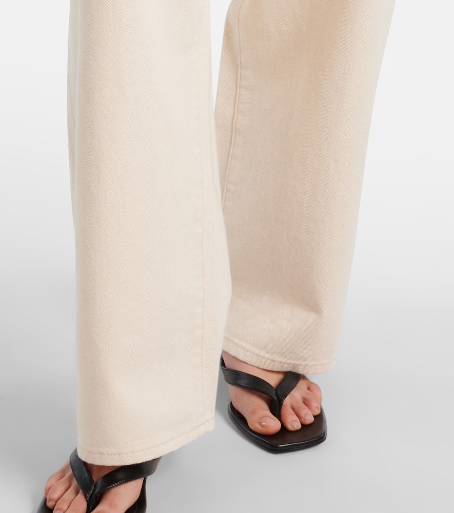 Róhe High-rise wide-leg jeans