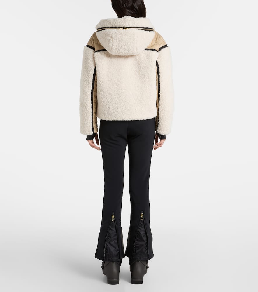 Korad hooded down ski jacket
