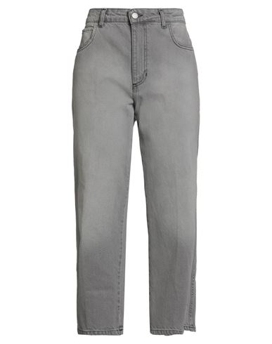 Rose Woman Jeans Grey Size 25 Cotton