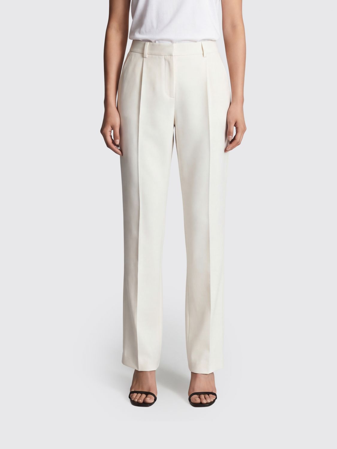 Pants Woman color White
