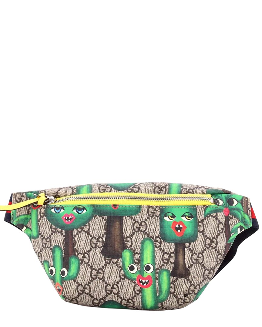 Children's Belt Bag Printed Gg Coated (Authentic Pre-Loved)