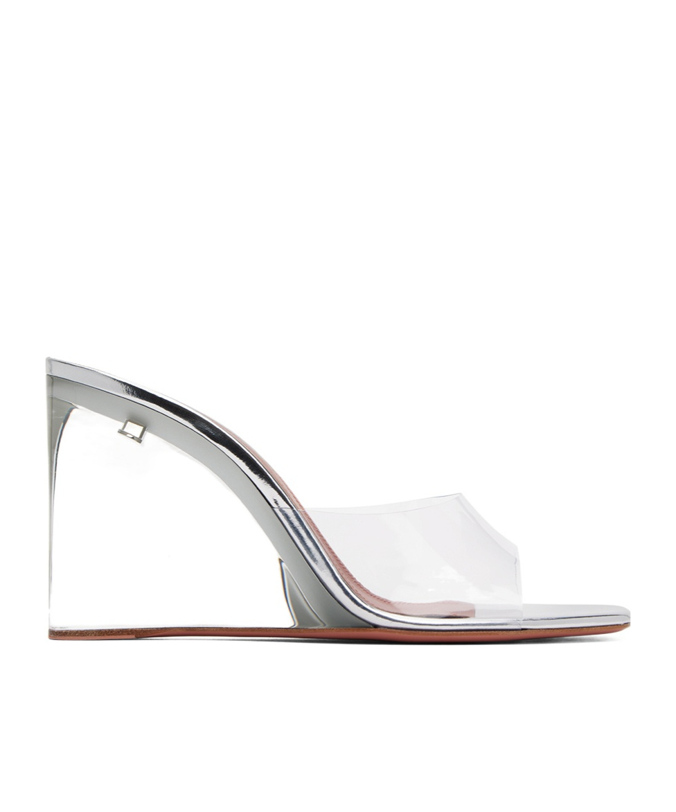 Lupita Glass Wedge open-toed wedges