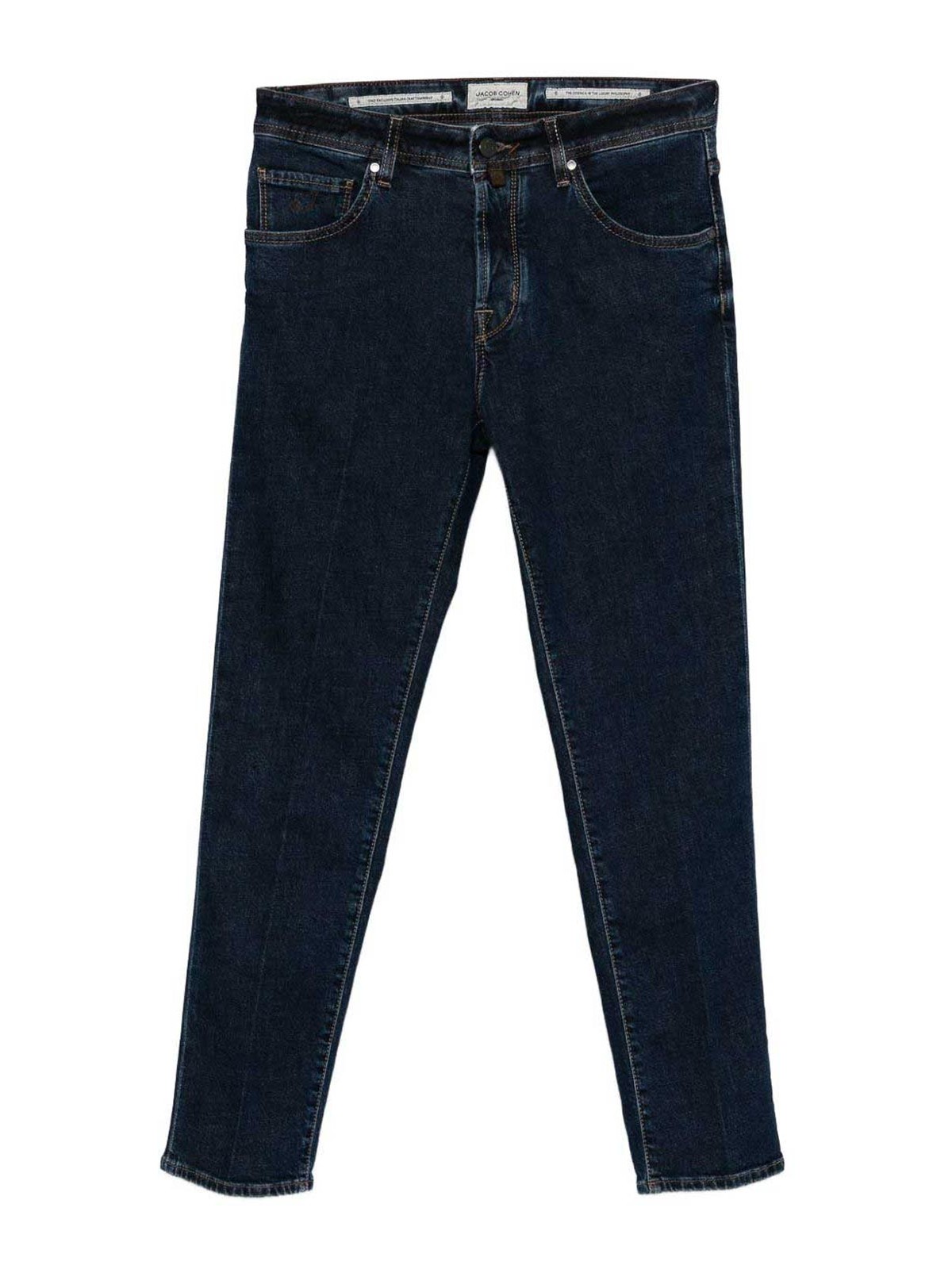 Slim Fit Cropped Denim Jeans