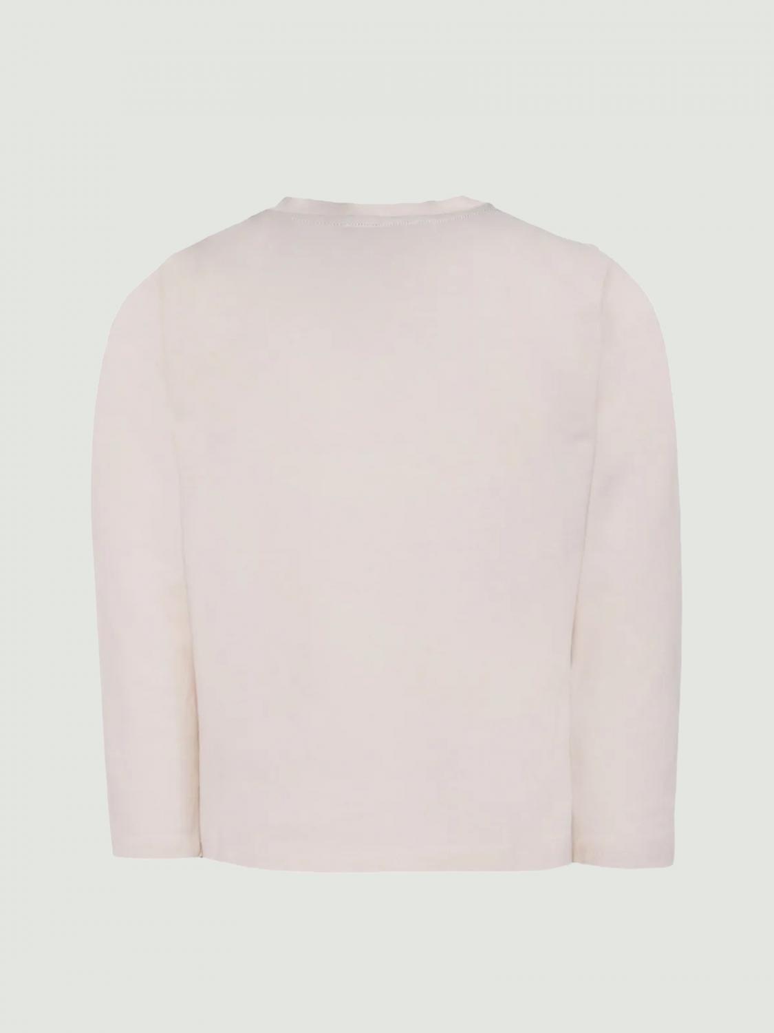Dog-print long-sleeve sweatshirt - Neutrals