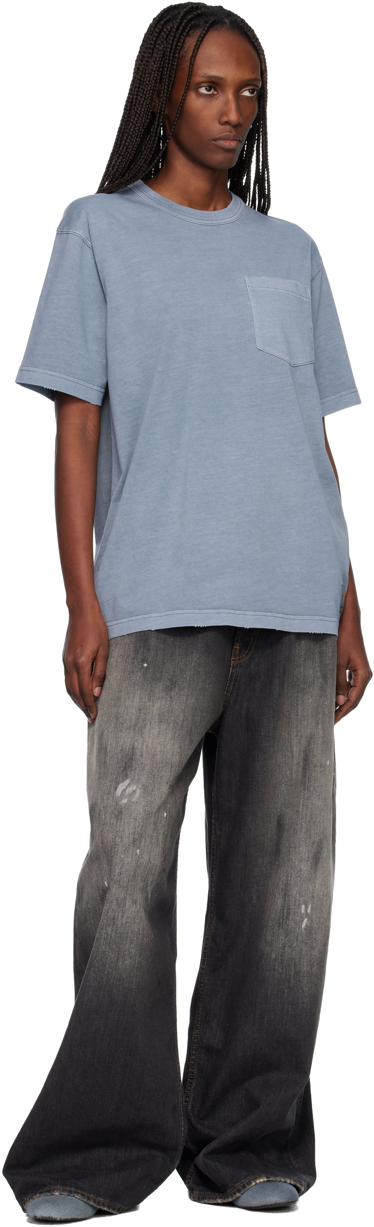 Blue Torion Pocket T-shirt