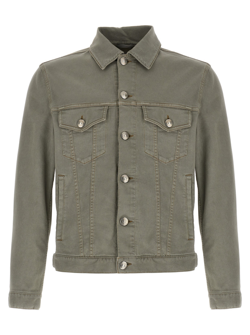 Shirt denim jacket - Neutrals