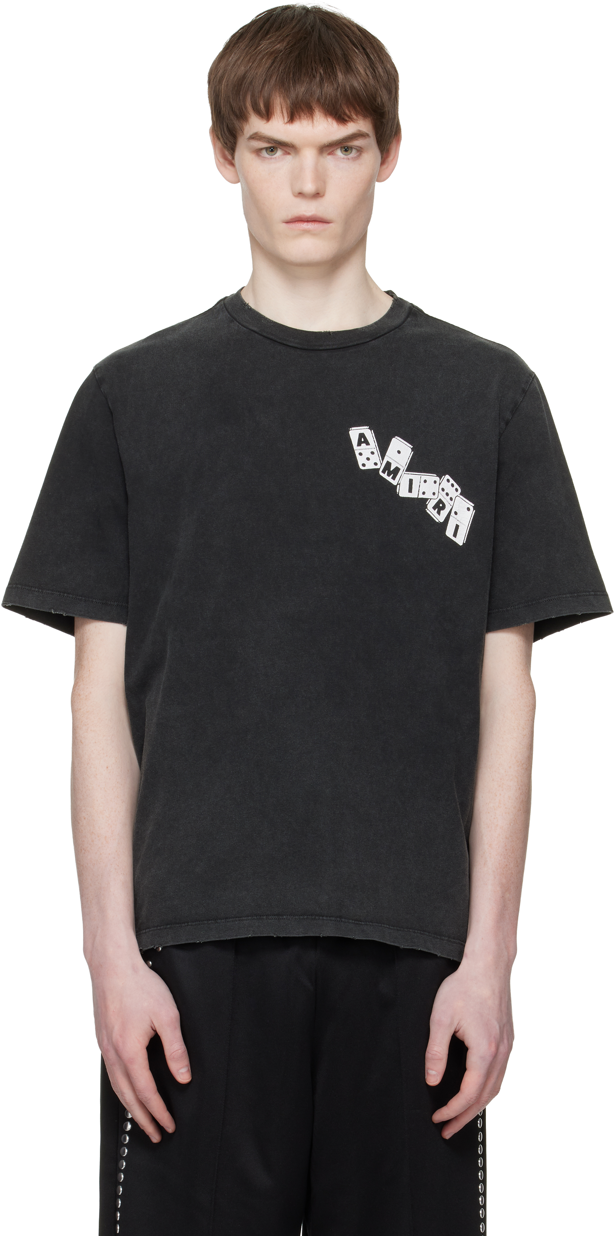 Black '' Domino T-shirt