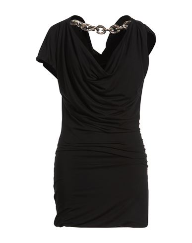 Woman Mini dress Black Size S Viscose, Elastane