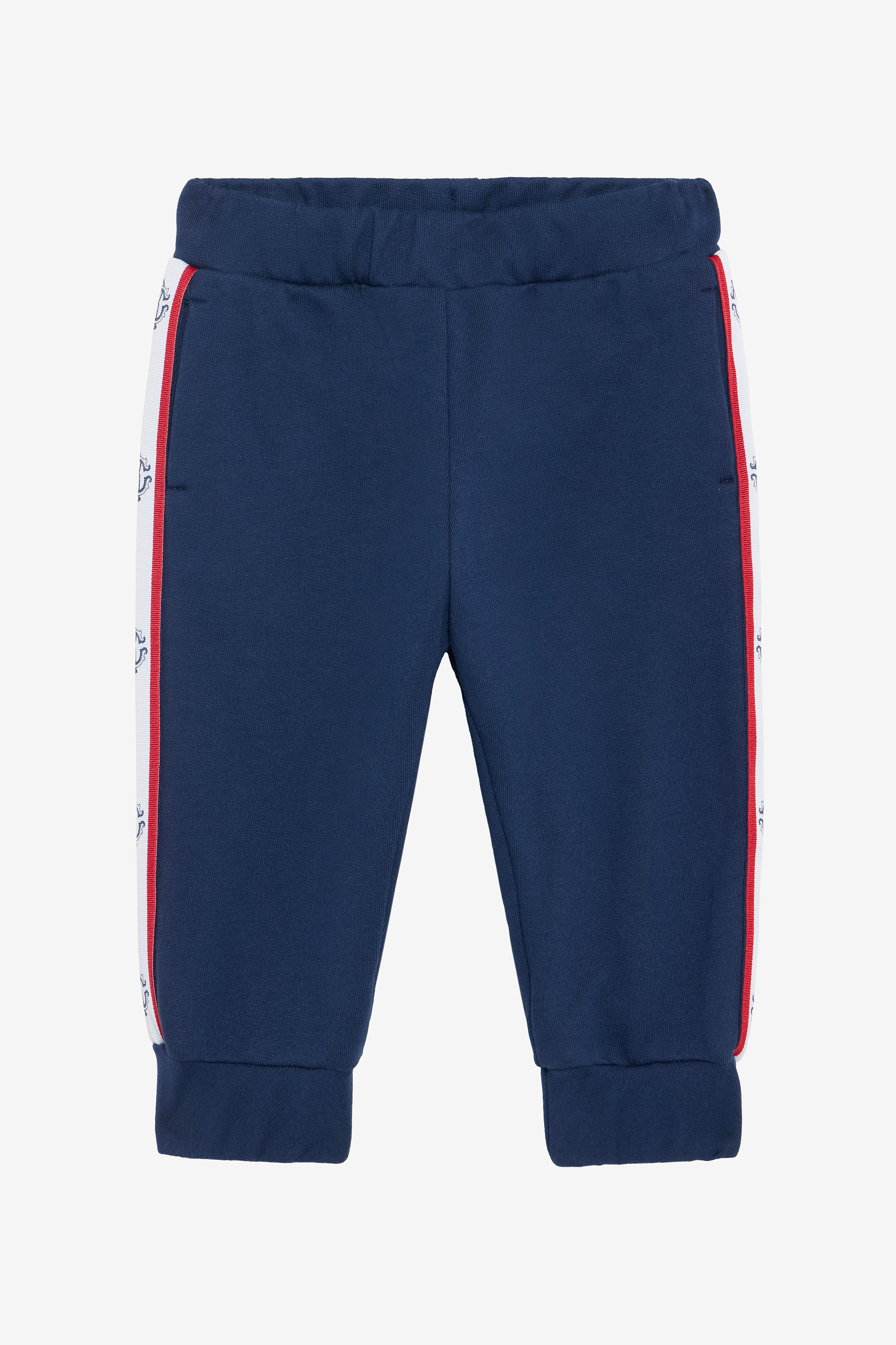 Blue Track Pants With Rc Monogram