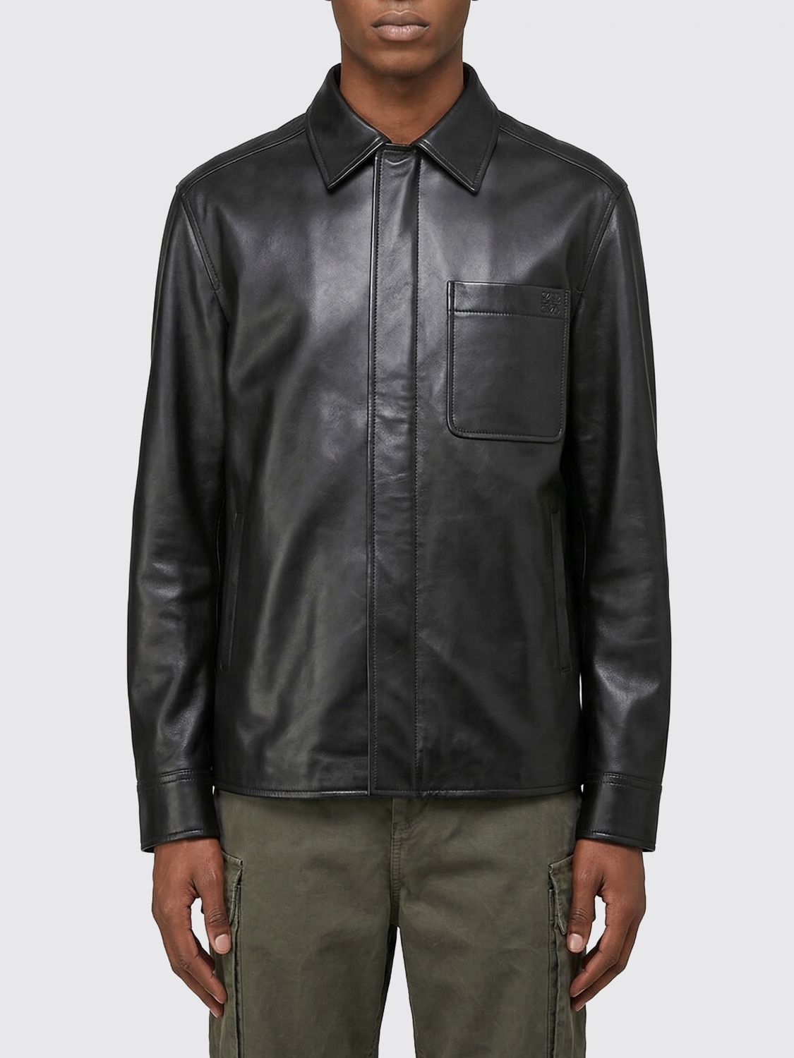 Jacket Men color Black