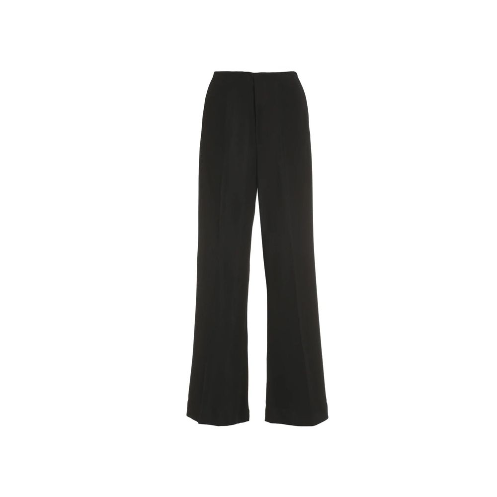 Viscose Trousers — Black