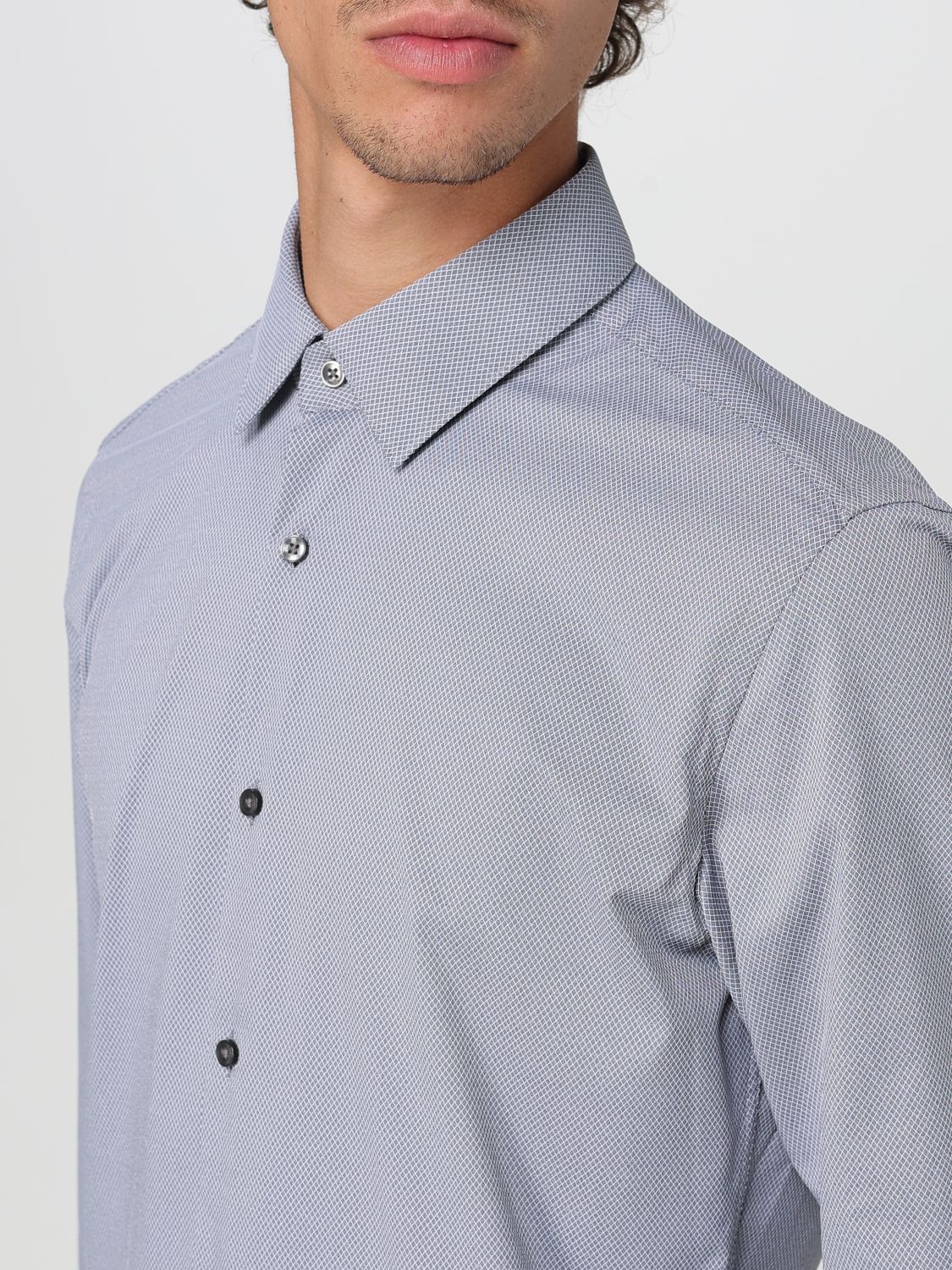 Shirt BOSS Men color Blue