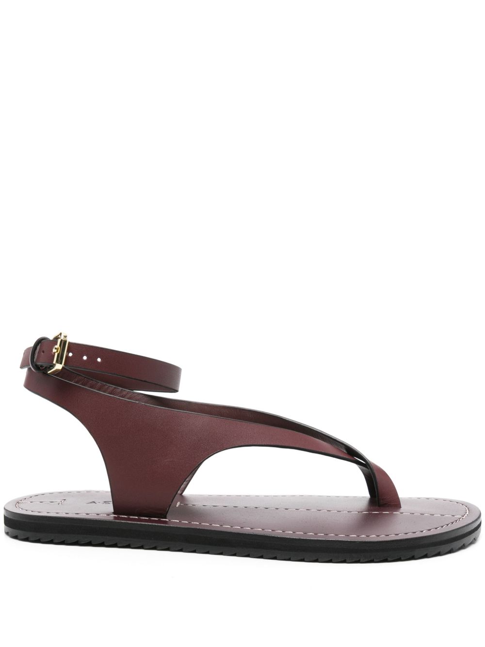 A.EMERY Millar suede ankle-strap sandals - Brown