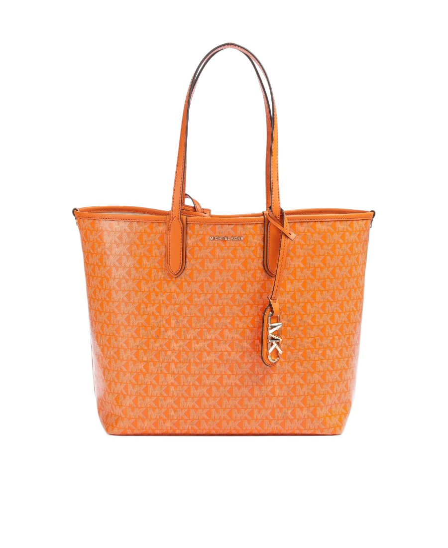Michael Eliza All-Over Logo Printed Large Tote Bag