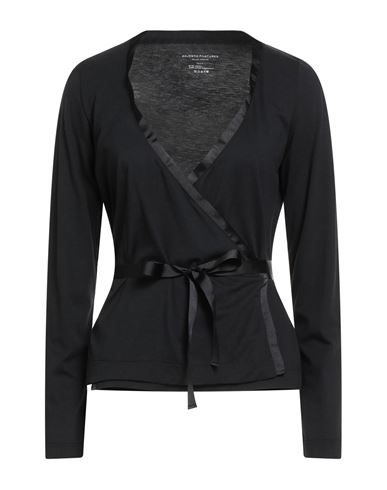 Woman Top Black Size 1 Lyocell, Cotton