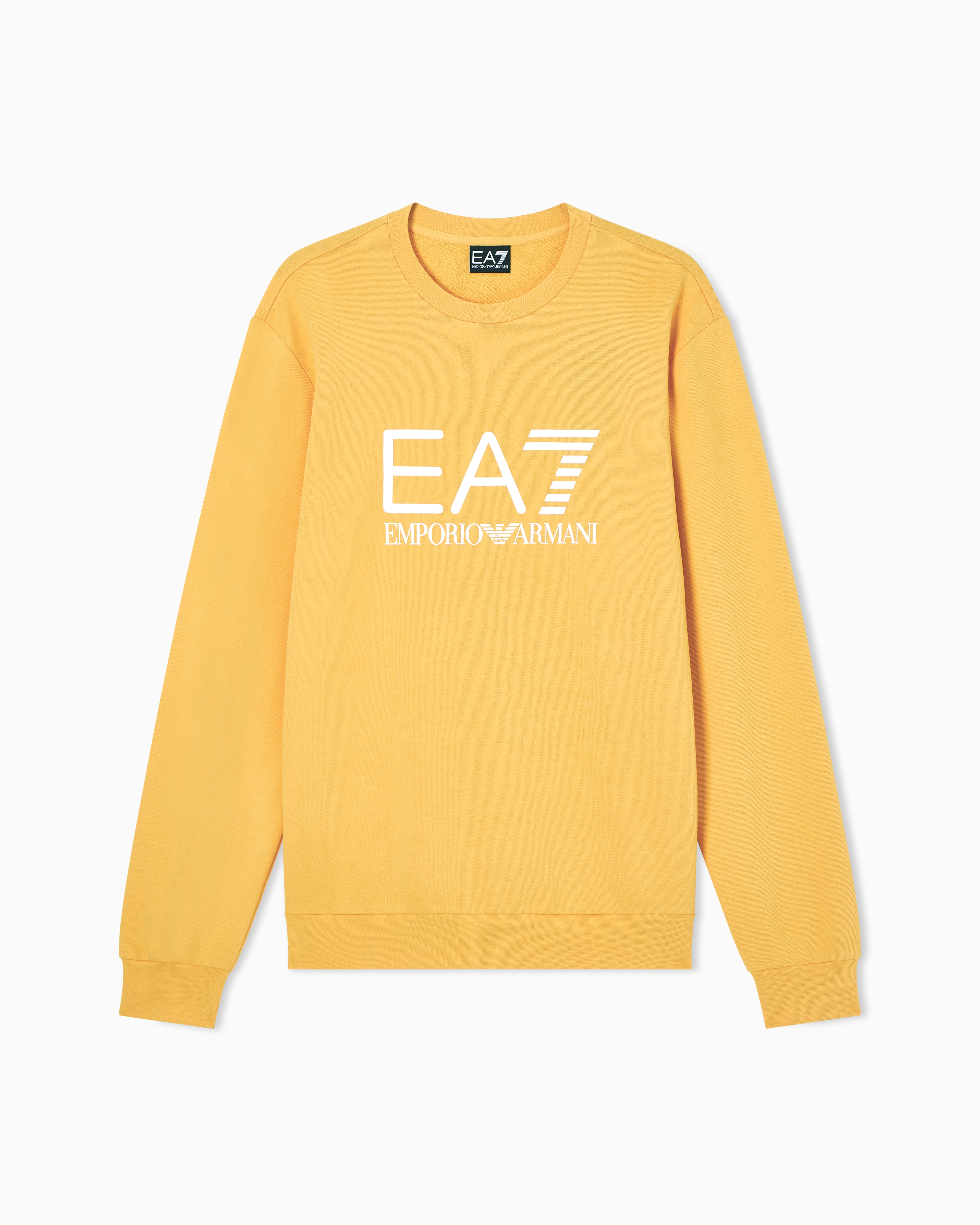 Slim sweatshirt Core Identity in cotton jersey with logo