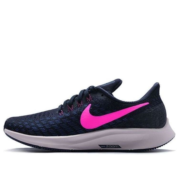 (WMNS) Air Zoom Pegasus 35 'Obsidian Pink Blast Deep Royal Blue'