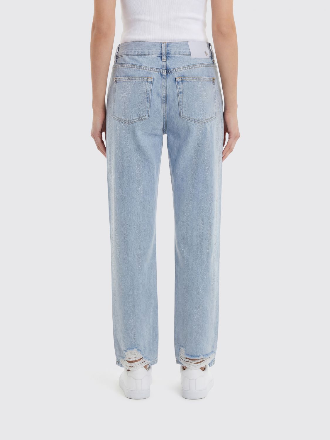 Jeans Woman color Denim