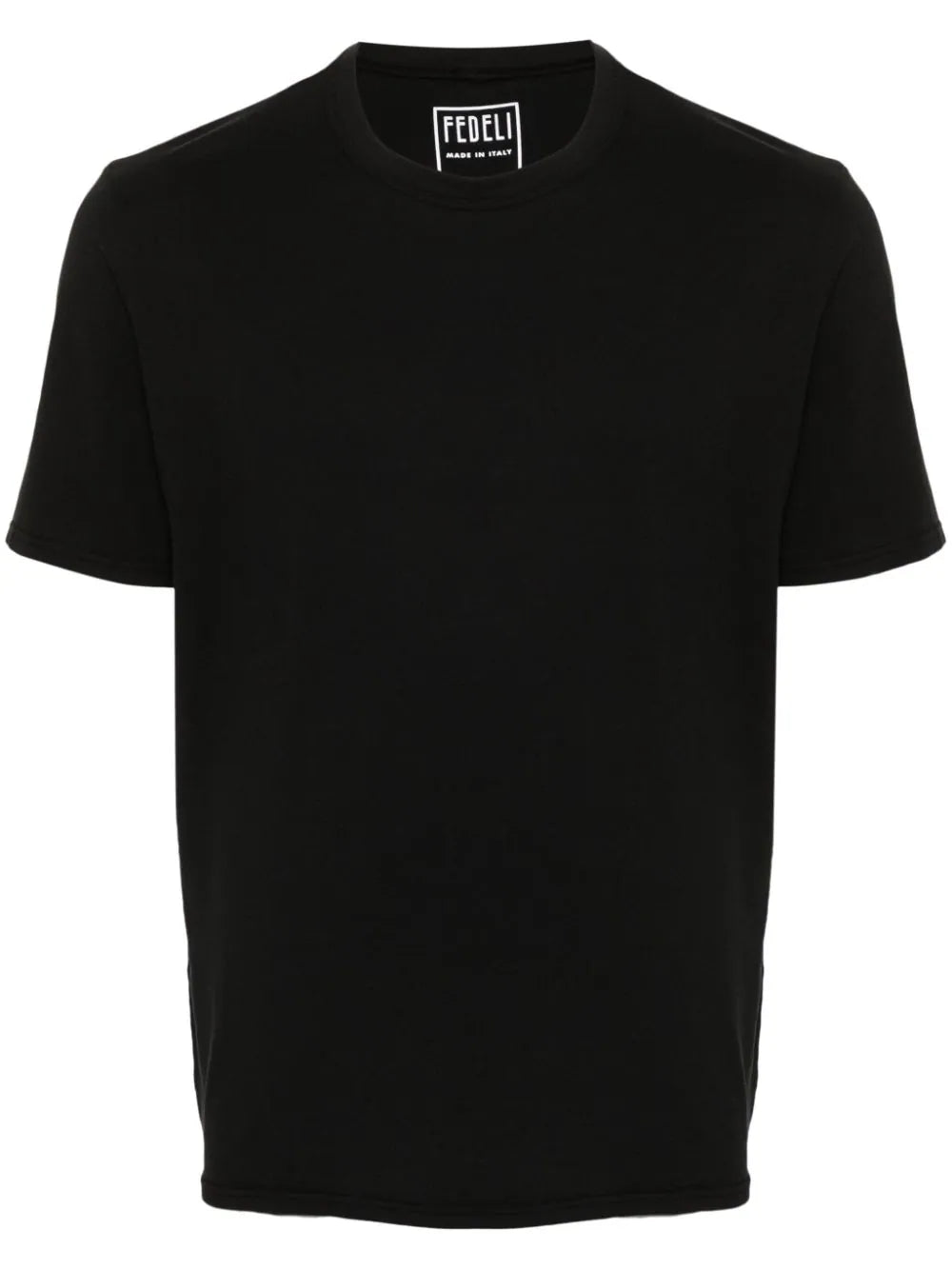 Cotton Jersey T-Shirt — Black