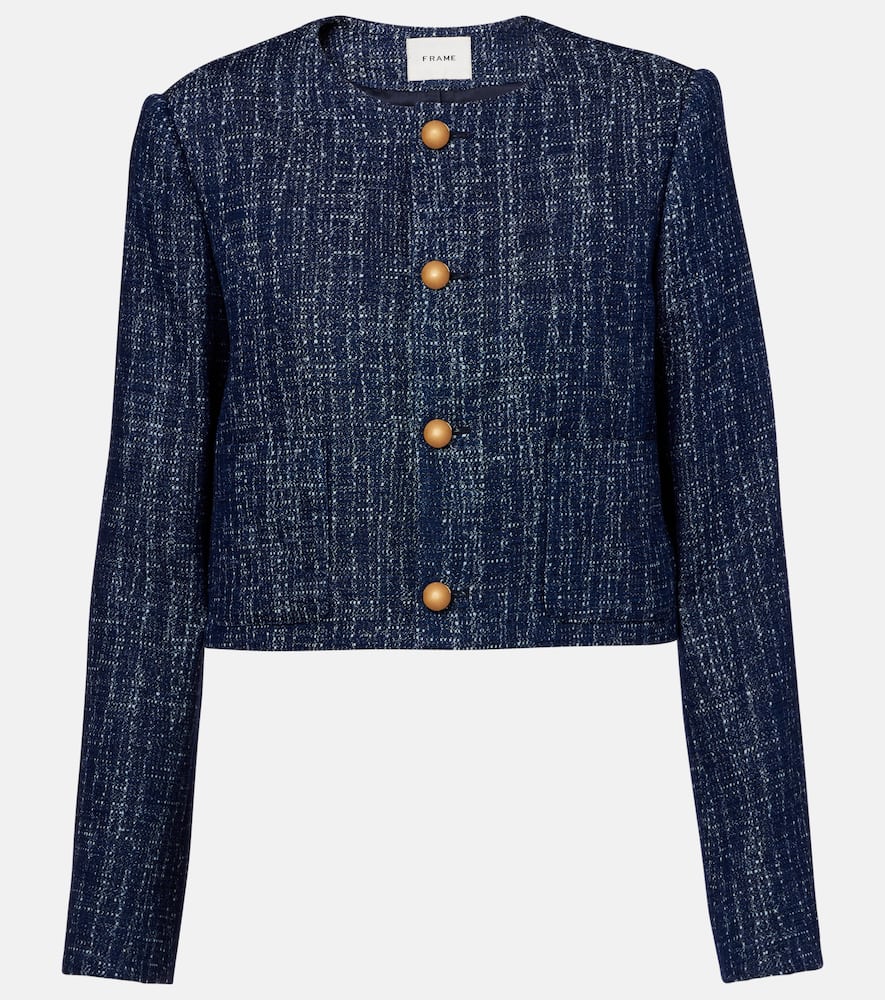 Cotton tweed jacket