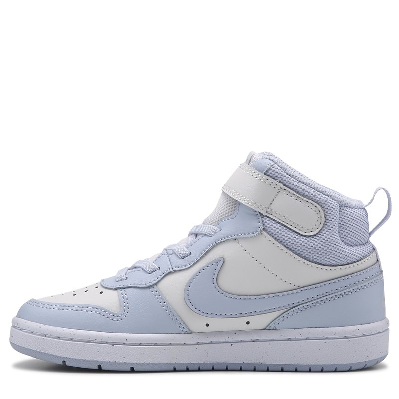 Kids' Court Borough Mid 2 High Top Sneaker Little Kid Shoes (Lavender/White)