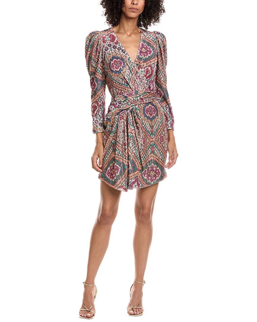 Tola Velvet Sequin Mini Dress