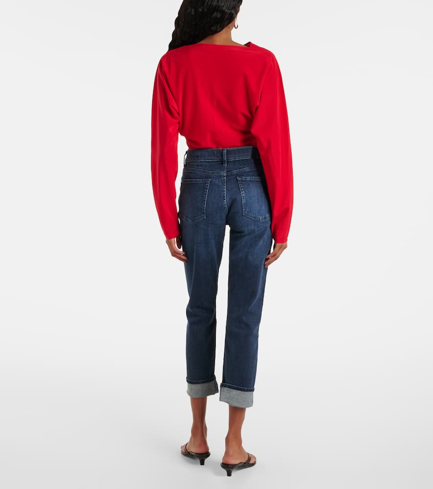 Relaxed Skinny cropped skinny jeans