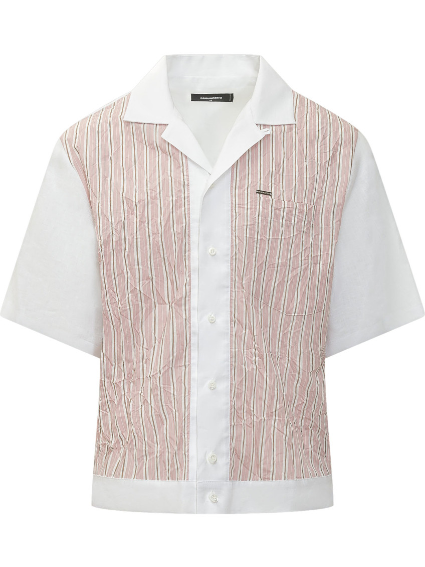 Light Pink Regular Stripes Shirt
