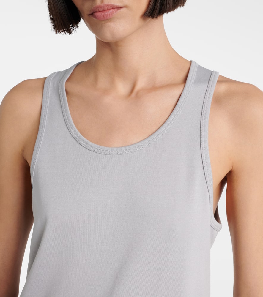Cotton jersey tank top