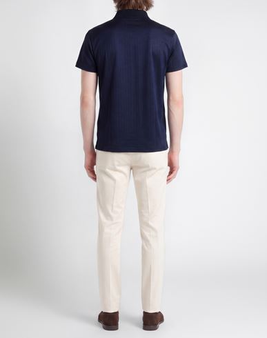Man Polo shirt Navy Size 32 Cotton