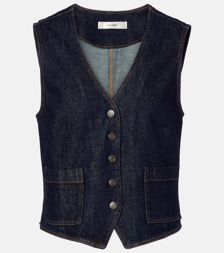 Denim vest