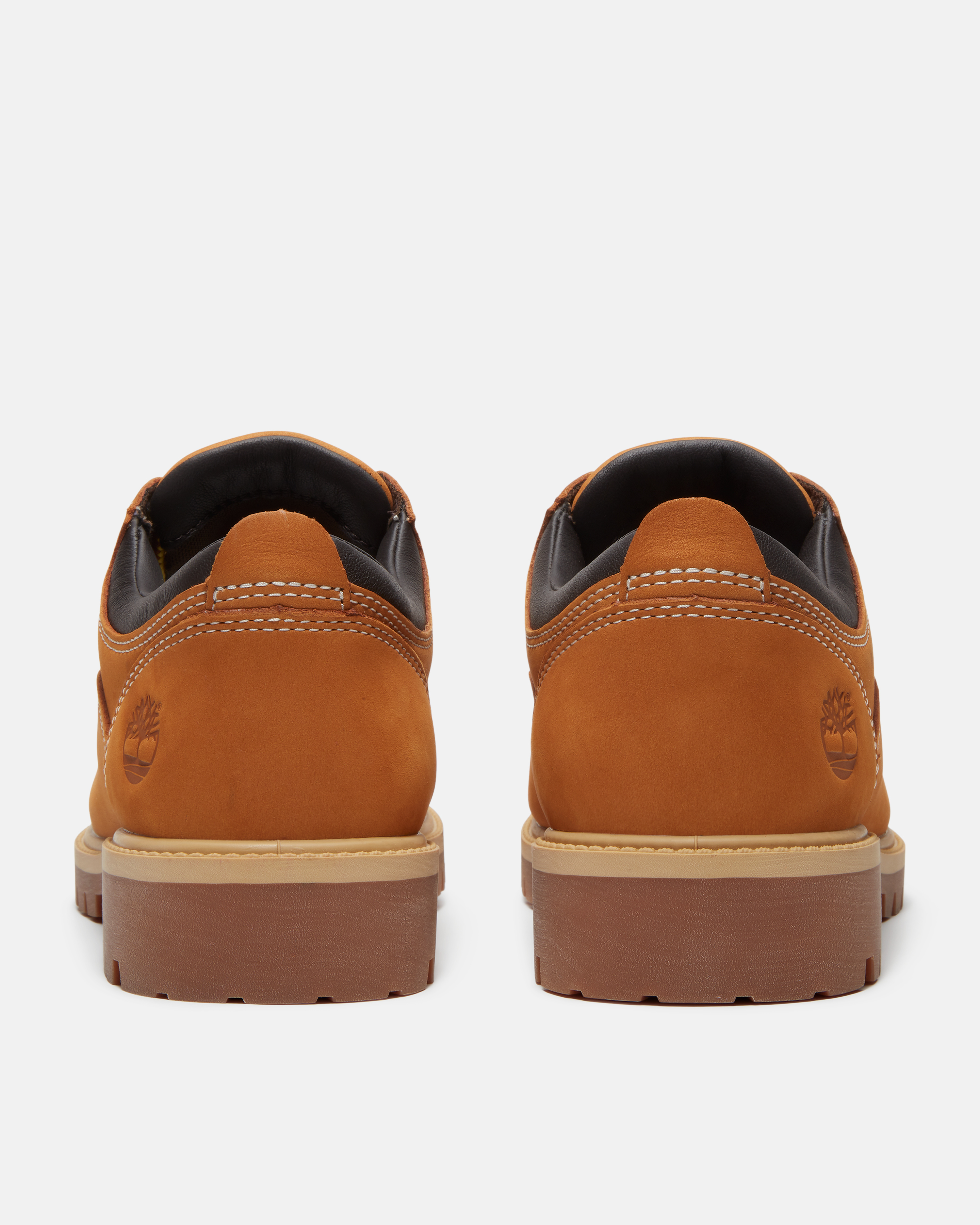Timberland Mens Heritage Oxford Shoes in Tan Leather