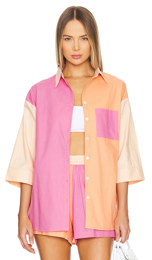 It's Now Cool HEMD VACAY in Pink. Größe S. Also in